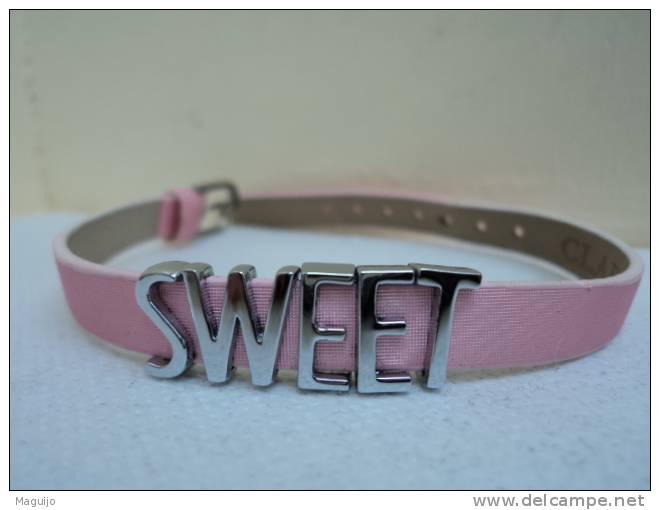 CLARINS " SWEET" BRACELET SIGLE AU VERSO  LIRE !!! - Mignon Di Profumo Donna (senza Box)