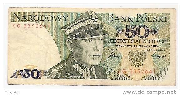 50 Zlotych - 1986 - Poland