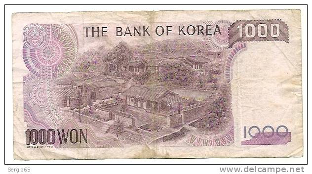 COREA Del SUD : 47 - 1000 Won - (1983) - Corea Del Sur