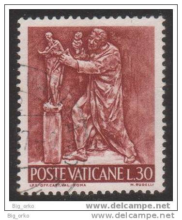 Vaticano - "Lavoro" Arti E Mestieri: £ 30 Carminio Bruno (scultore) - 1966 - Gebraucht