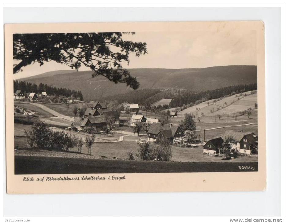 Blick Auf Höhenluftkurort Schellerhau I. Erzgeb. - Schellerhau