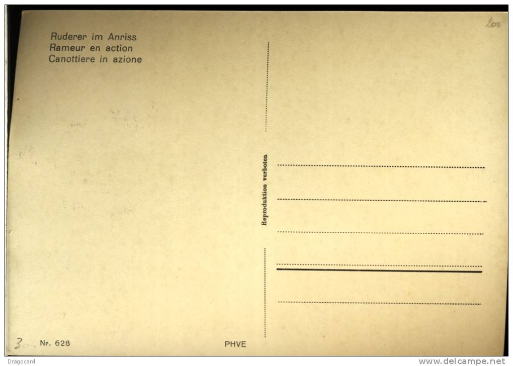 1962   HELVETIA  SVIZZERA  RAMEUR  RUDERER CANOTTIERE     MAXIMUN  FDC  NON VIAGGIATA COME DA FOTO - Aviron