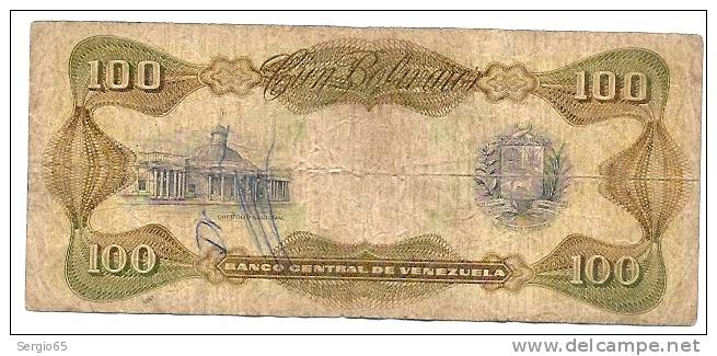 100 Bolivares 1998 - Venezuela