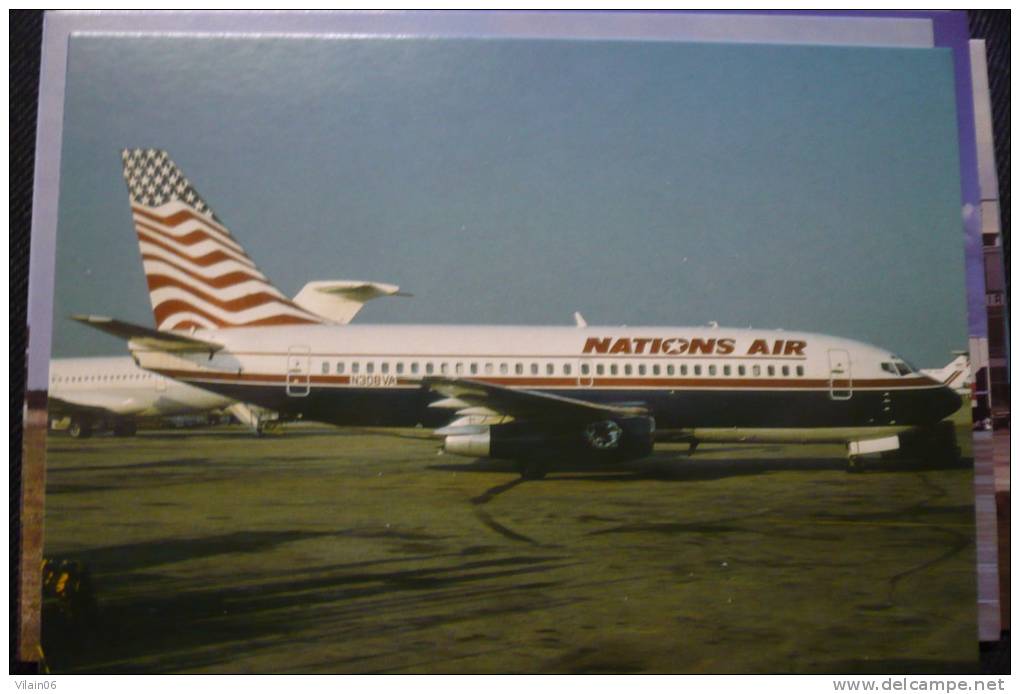 B 737 200     NATIONS AIR   N308VA - 1946-....: Moderne