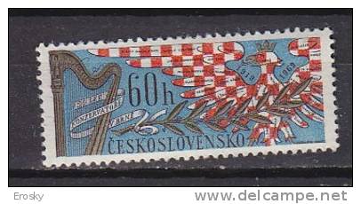 L3483 - TCHECOSLOVAQUIE Yv N°1709 ** - Unused Stamps