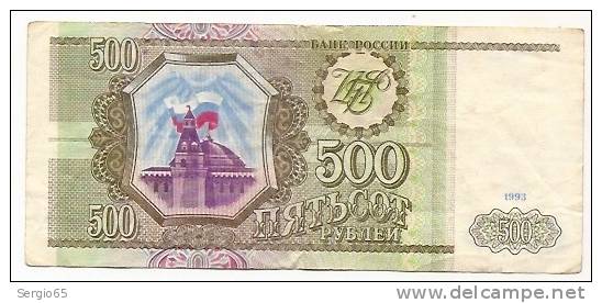 Russia , 500 Ruble , 1993 - Russland