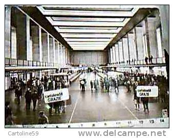 AEROPORT  AIRPORT AEROPORTO GERMANY BERLIN ZENTRAL FLUGHAFEN FLUGHALLE ANIME  VB1964 DG8346 - Aerodrome