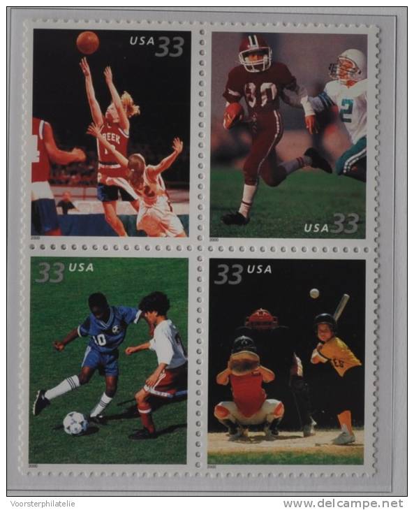 USA UNITED STATES 2000 MCHL 3309-12  MNH ** POSTFRIS NEUF - Neufs