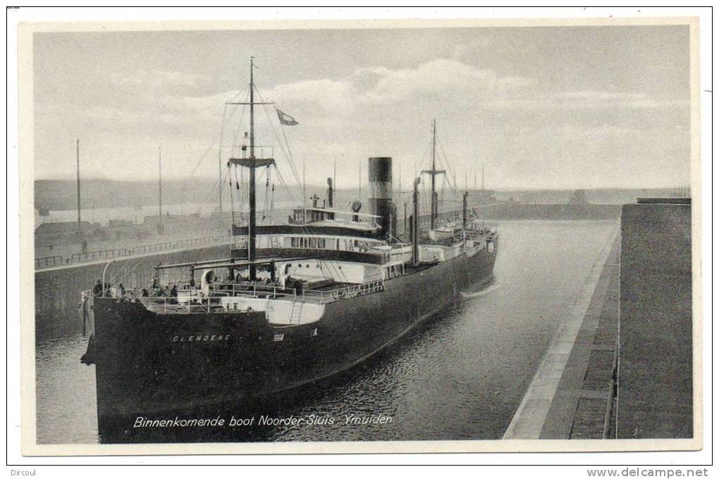 18722  -    Binnenkomende  Boot Noorder Sluis  Ymuiden - IJmuiden