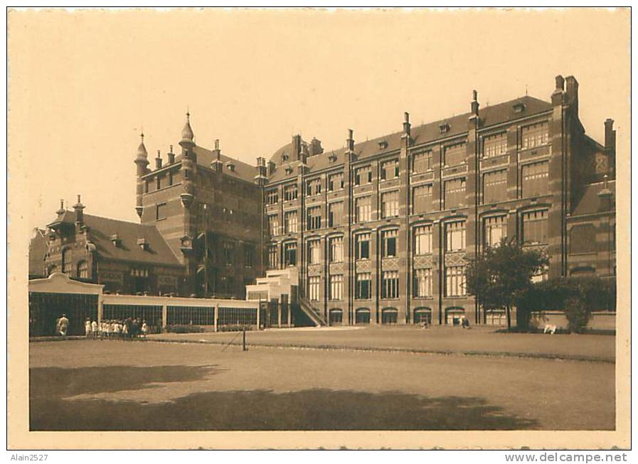 CSPM - BRUXELLES - Ecole Normale De L'Etat - Rue Berkendael - Vue Prise Du Court De Tennis (Ern. Thill, Bruxelles) - Onderwijs, Scholen En Universiteiten