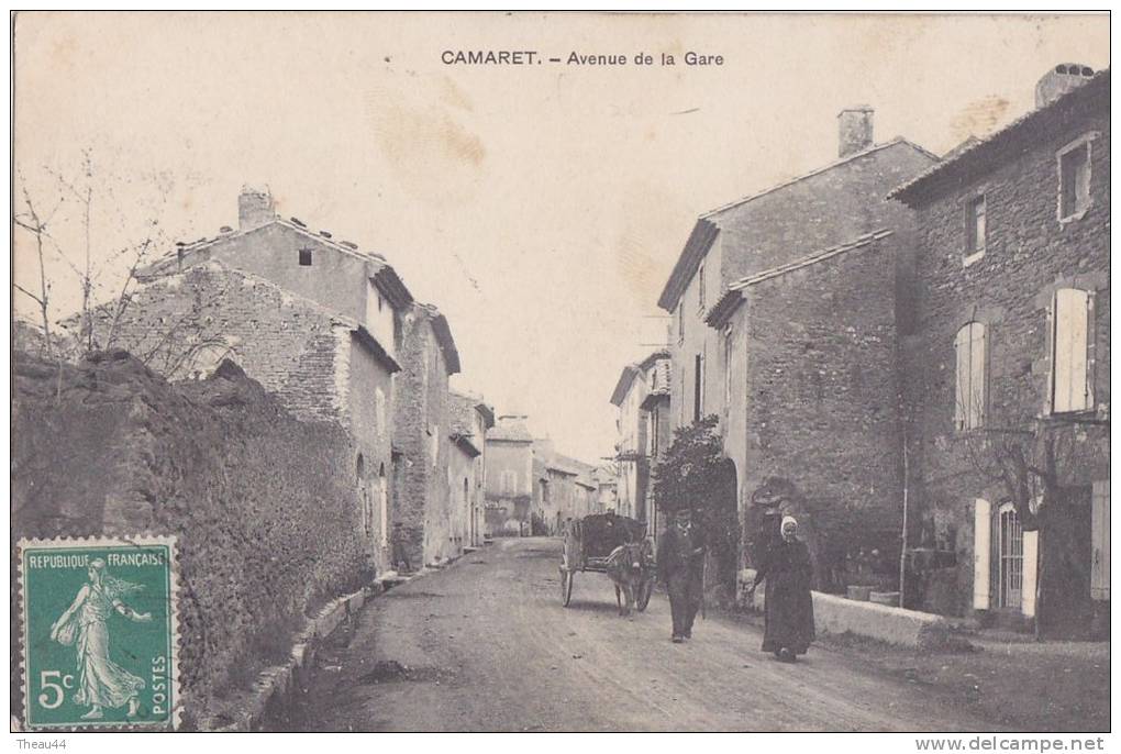 ¤¤  -  CAMARET   -   Avenue De La Gare   -  ¤¤ - Camaret Sur Aigues