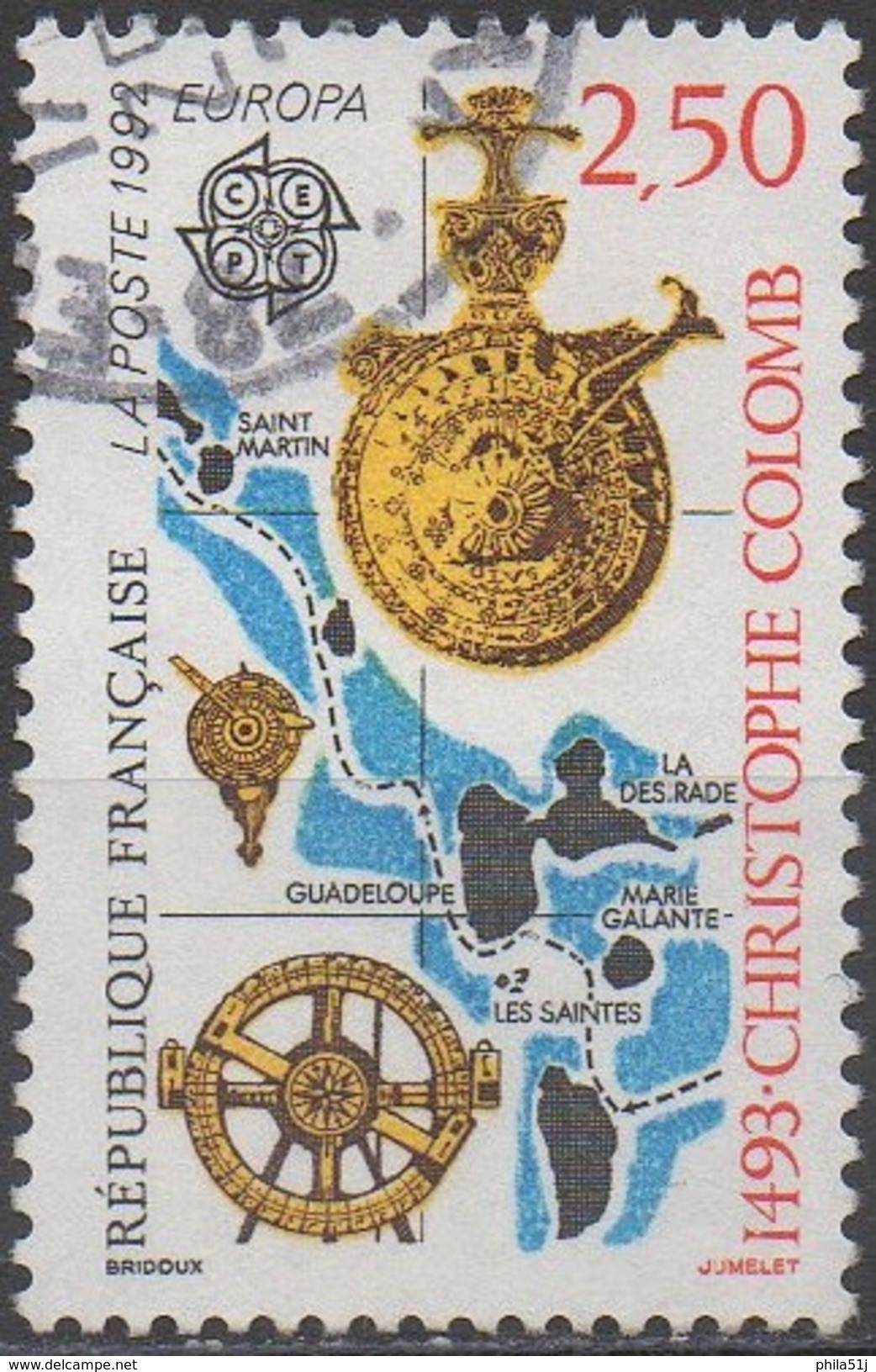 FRANCE  N°2755___OBL  VOIR  SCAN - 1992