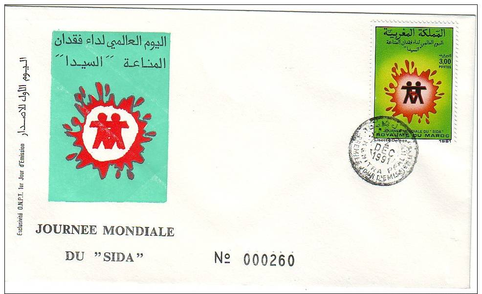 12enveloppes 1°jour Maroc 1990 1991 1992 - Maroc (1956-...)