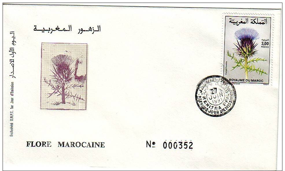 12enveloppes 1°jour Maroc 1990 1991 1992