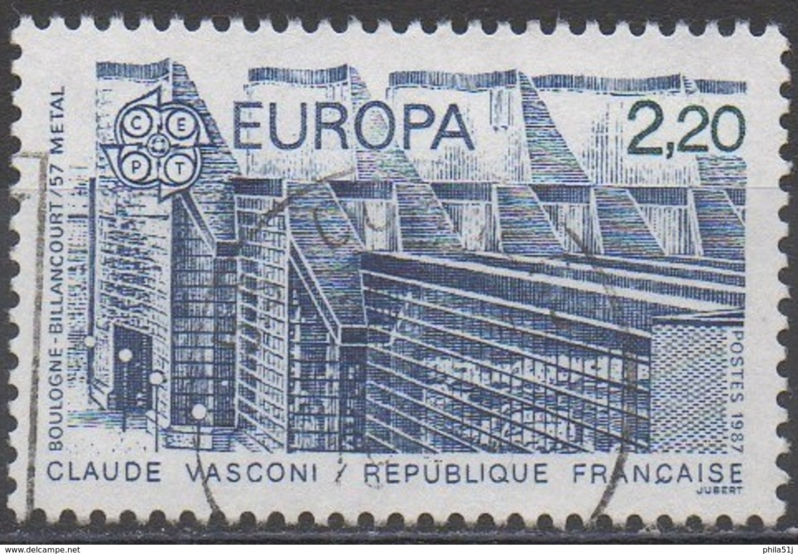 EUROPA  FRANCE  N°2471__OBL VOIR SCAN - 1987