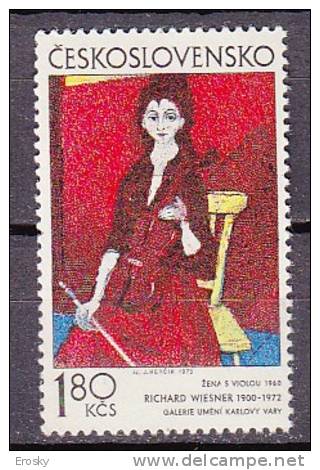 L3585 - TCHECOSLOVAQUIE Yv N°1965 ** ART - Unused Stamps