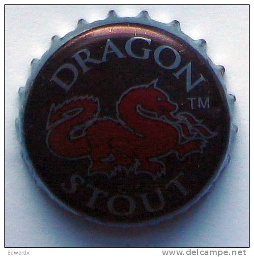 Dragon Stout Jamaica Beer Bottle Top Crown Cap Kronkorken Capsule Tappi Chapa - Bière