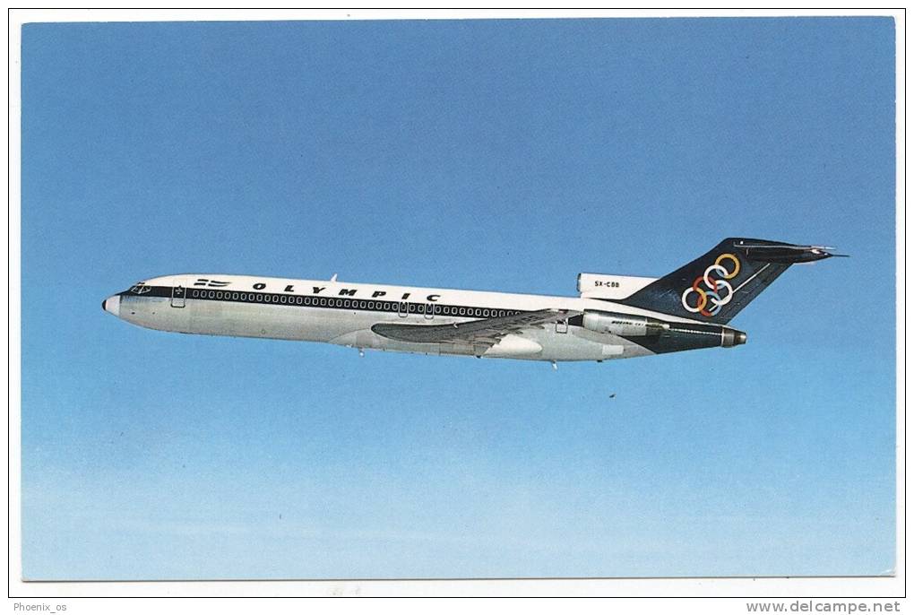 GREECE - OLYMPIC Airways, Boeing 727 - 200, Aircraft - 1946-....: Moderne