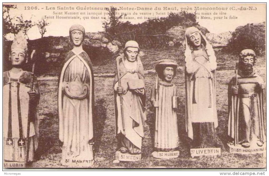 Les Saints Guerisseurs De Notre-Dame-du-Haut, Près Moncontour - Moncontour