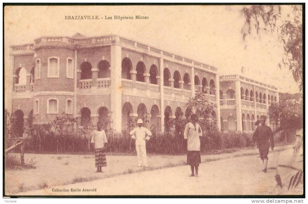 Les Hôpitaux Mixtes. - Brazzaville