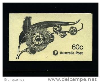 AUSTRALIA - 1982  60 C.  EUCALYPTS BOOKLET     MINT NH  SG SB52 - Booklets
