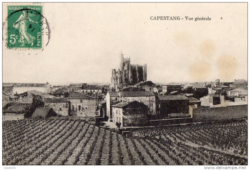 34 CAPESTANG - Vue Générale - Capestang