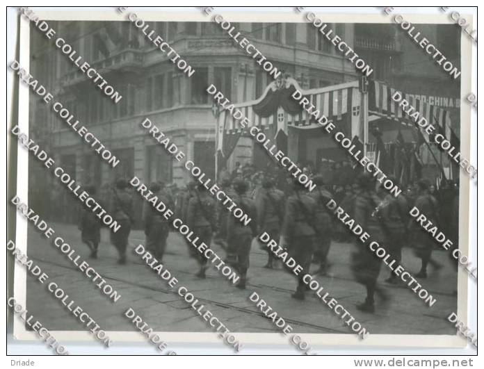 FOTOGRAFIA DECENNALE MILIZIA ANNO 1933 BRESCIA MILITARE FASCISMO - Luoghi