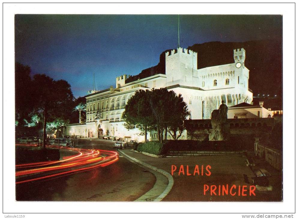 PRINCIPAUTE DE MONACO : "Le Palais Princier" - Flamme Postale Grimaldi Monte Carlo - Prince's Palace