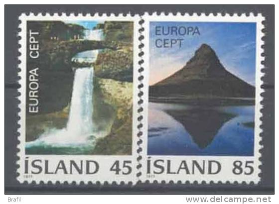 1977 Europa C.E.P.T. , Islanda , Serie Completa Nuova (**) - 1977