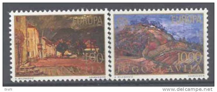 1977 Europa C.E.P.T. , Jugoslavia , Serie Completa Nuova (**) - 1977