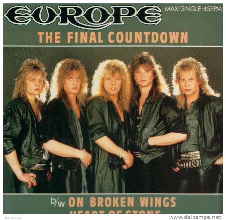 * 12" EP *  EUROPE - THE FINAL COUNTDOWN (Holland 1986 Ex!!!) - 45 Toeren - Maxi-Single