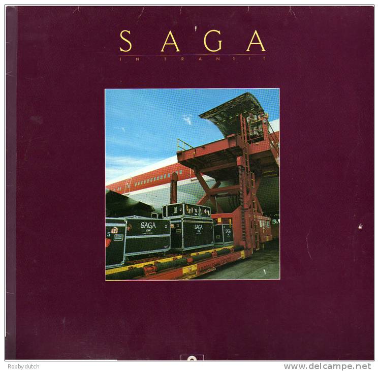 * LP *  SAGA - IN TRANSIT (Holland 1982) - Rock