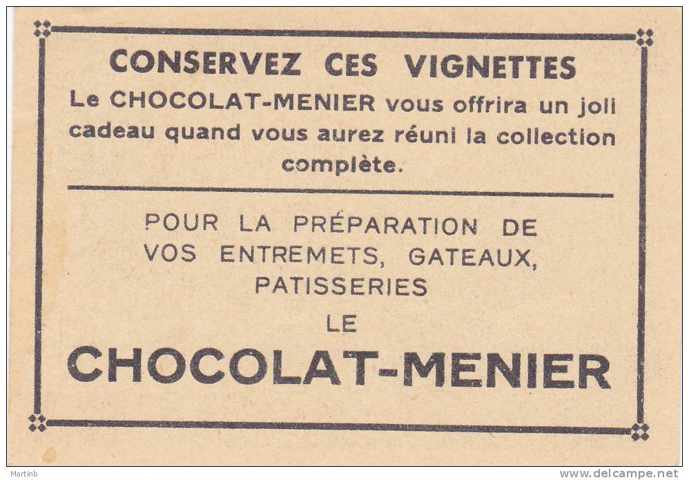 CHROMO  Image Chocolat MENIER  ESPAGNE  Costumes Andalous  N° 158 - Menier