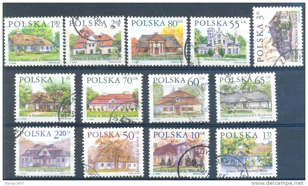 1997 - 2003 Houses Set - Used Stamps