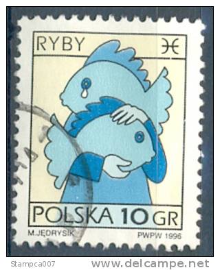 1996 Horoscoop Zodiac Sterrebeelden Fish Poisson Vissen - Usados
