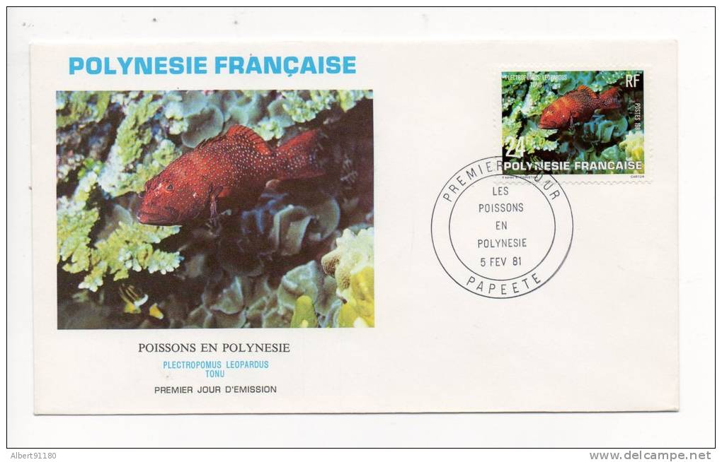 POLYNESIE FDC Premier Jour  1981  N°162 - Oblitérés