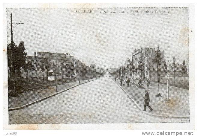 LILLE  --  LE NOUVEAU BOULEVARD    ~  1915   FELDPOST - Nord-Pas-de-Calais
