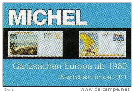 Ganzsachen Europa West Ab 1960 MICHEL Katalog 2011 Neu 78€ Frankreich Großbritannien Italien Irland Island Portugal Eire - Ed. Originali