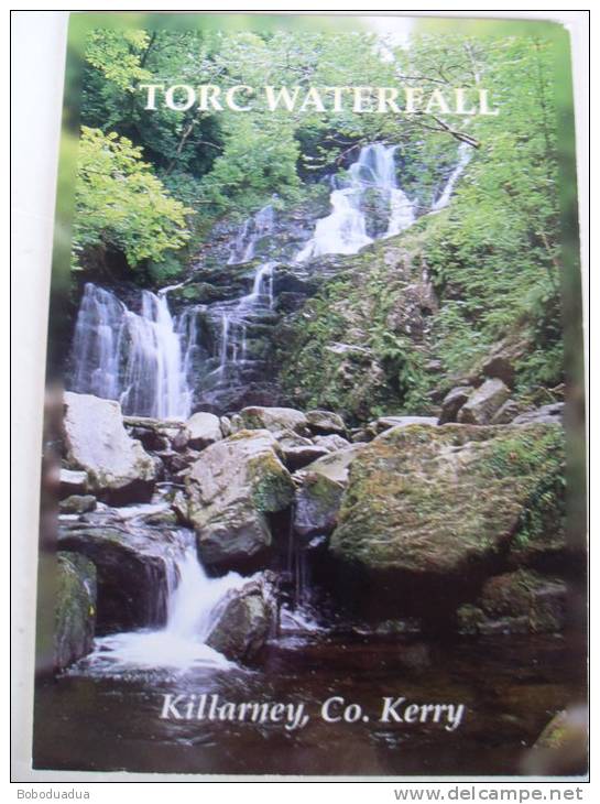 CARTOLINA IRLANDA TORC WATERFALL KERRY - Kerry