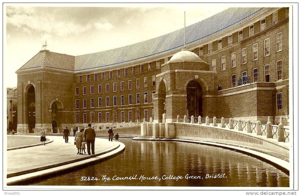 Royaume-Uni . Angleterre. Bristol. Bristol .the Council House, Collège Green. - Bristol