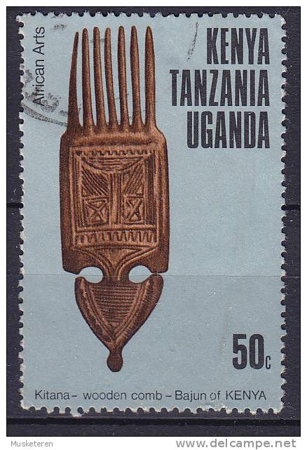 Kenya, Uganda & Tanzania 1975 Mi. 291    50 C Afrikanisches Kunsthandwerk - Kenya, Ouganda & Tanzanie