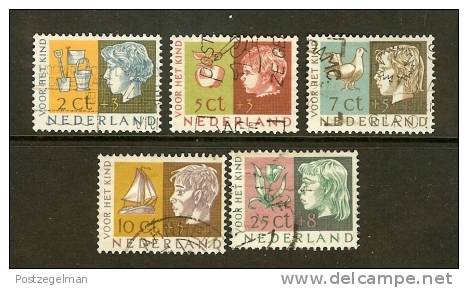 NEDERLAND 1953 Kinder Zegels Used 631-635 #112 - Used Stamps