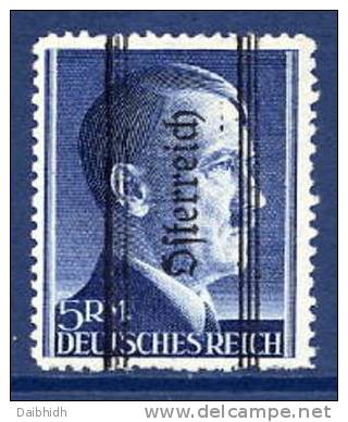 AUSTRIA 1945 Vertical Overprint Type II On 5 Reichsmark   MNH / **.  Michel 696 II - Neufs