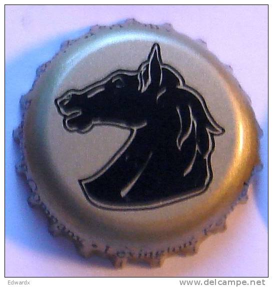 Alltech's Lexington Brewing Company USA (gold Background) Beer Bottle Top Crown Cap Kronkorken Capsule Tappi Chapa - Bière