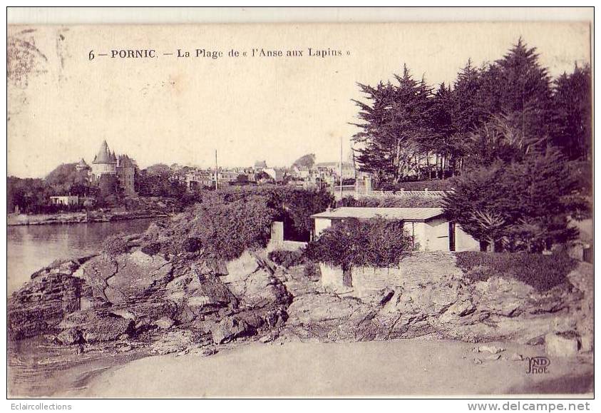 Pornic.....  La Plage Et L'anse Aux Lapins - Pornic