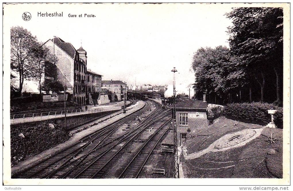 Herbesthal  Gare Et Poste - Lontzen