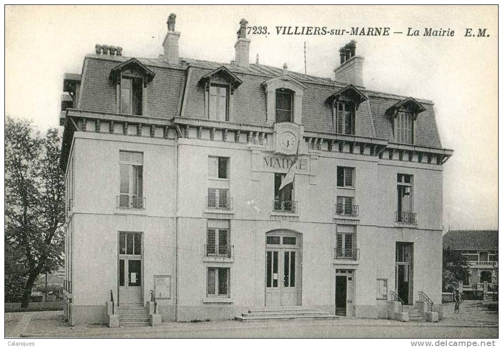 CPA Villiers Sur Marne - La Mairie - Villiers Sur Marne