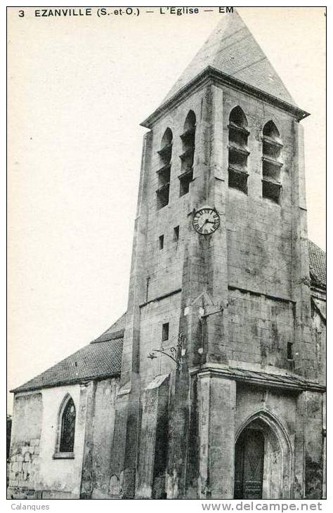 CPA Ezainville - Eglise - Ezanville