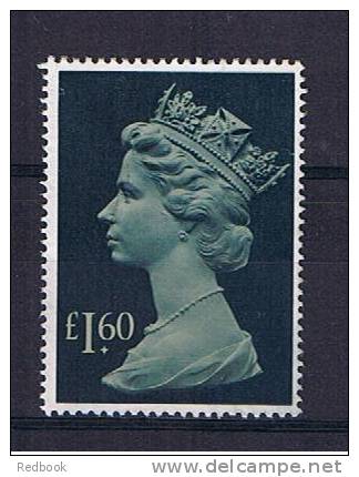 RB 768 - GB 1977 High Value Machin - For Parcel Post  - &pound;1.60 Lightly Used Stamp - SG 1026f - Unclassified