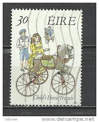 IRELAND 1991 - HISTORIC BICYCLES 30 - USED OBLITERE GESTEMPELT - Used Stamps